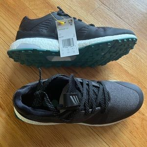 New Adidas Crossknit 3.0 Golf Shoes CasualMen's Size 8 Black/Grey Five BB7887